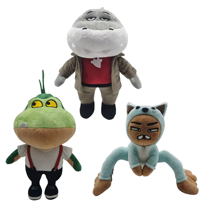 Anime Merchandise Plush Toys - De Bad Guys Piranha Shark Spider