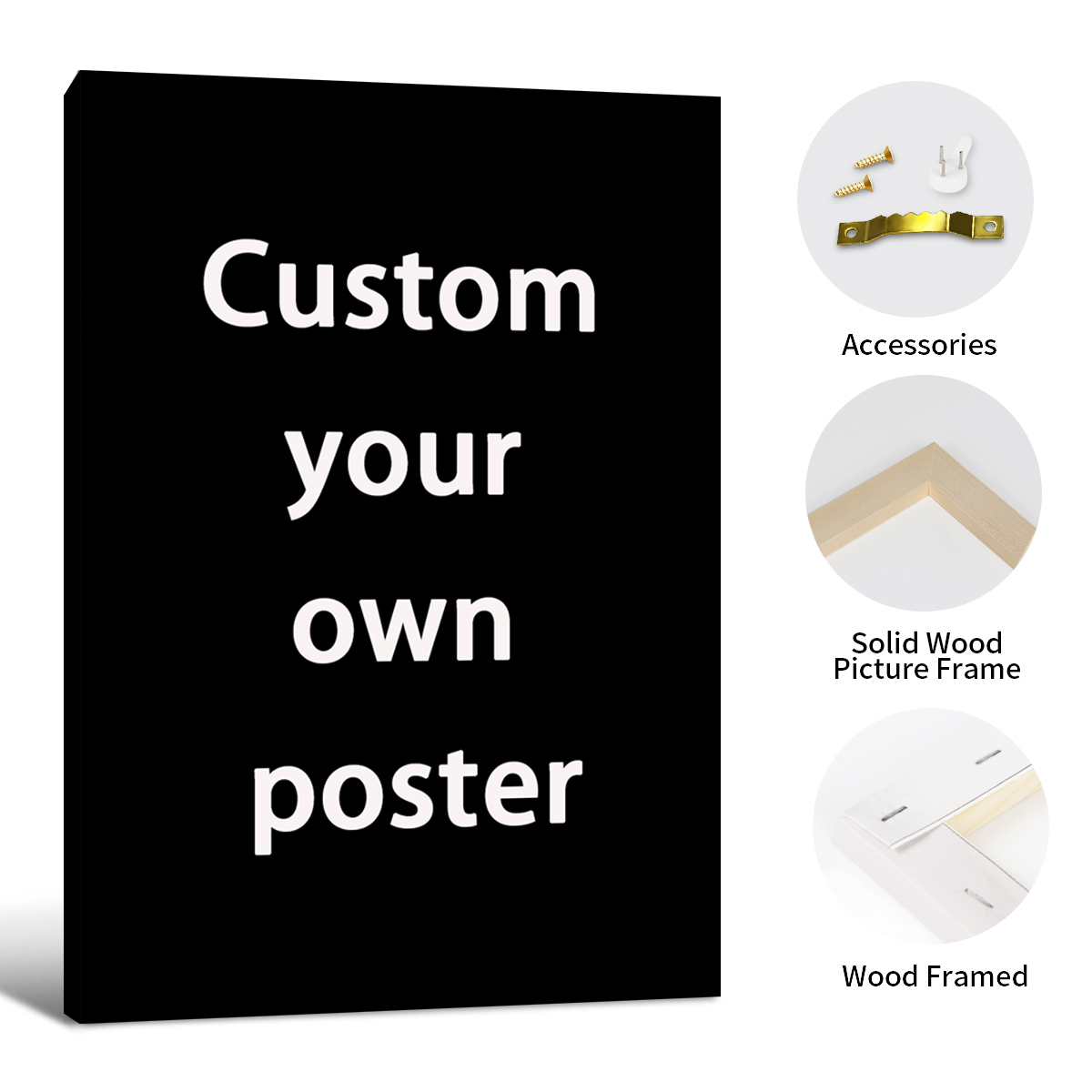 Art Print Framed - Op maat gemaakte posters ingelijste wanddecoratie
