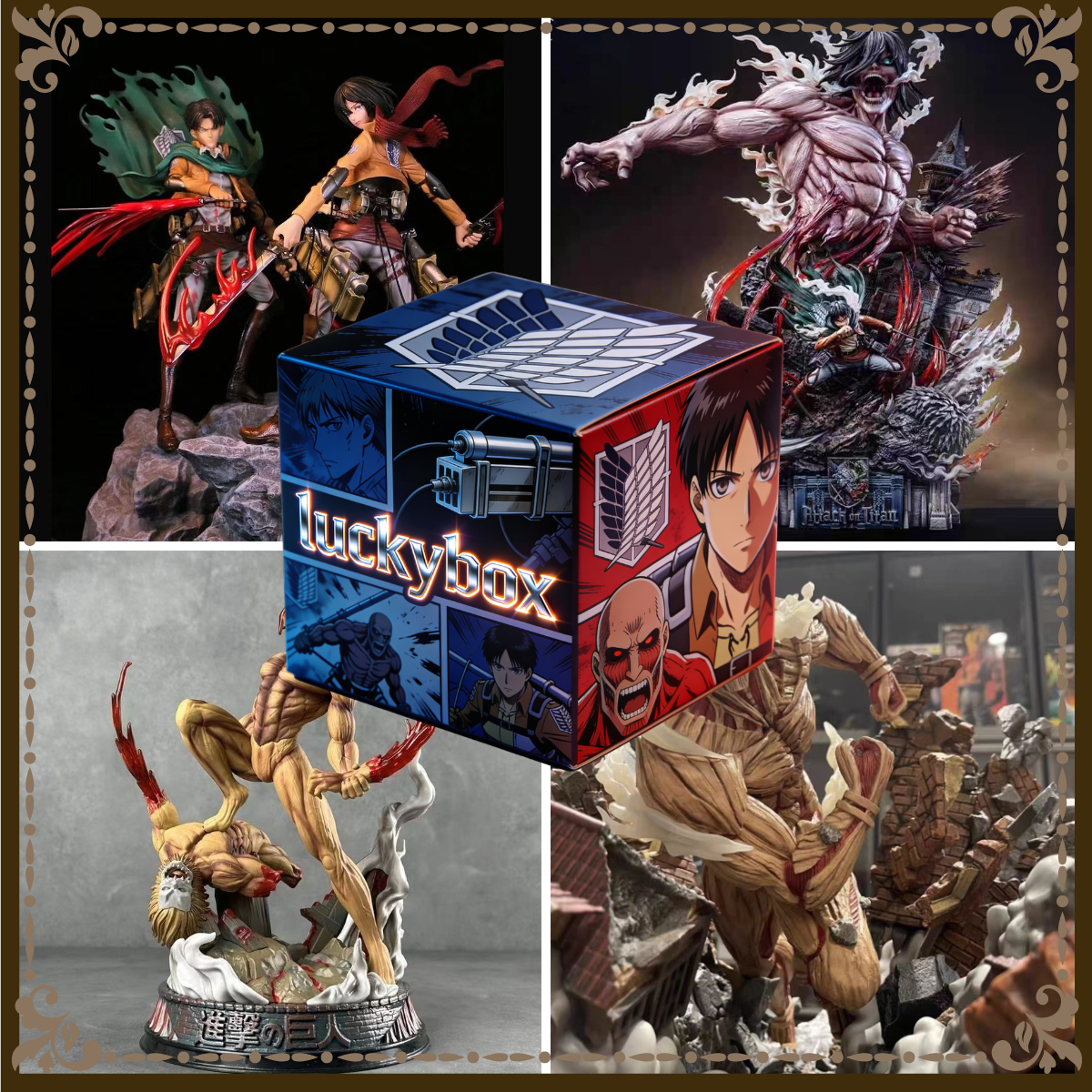 Popular Anime Merchandise - Attack on Titan Mystery Character Figure