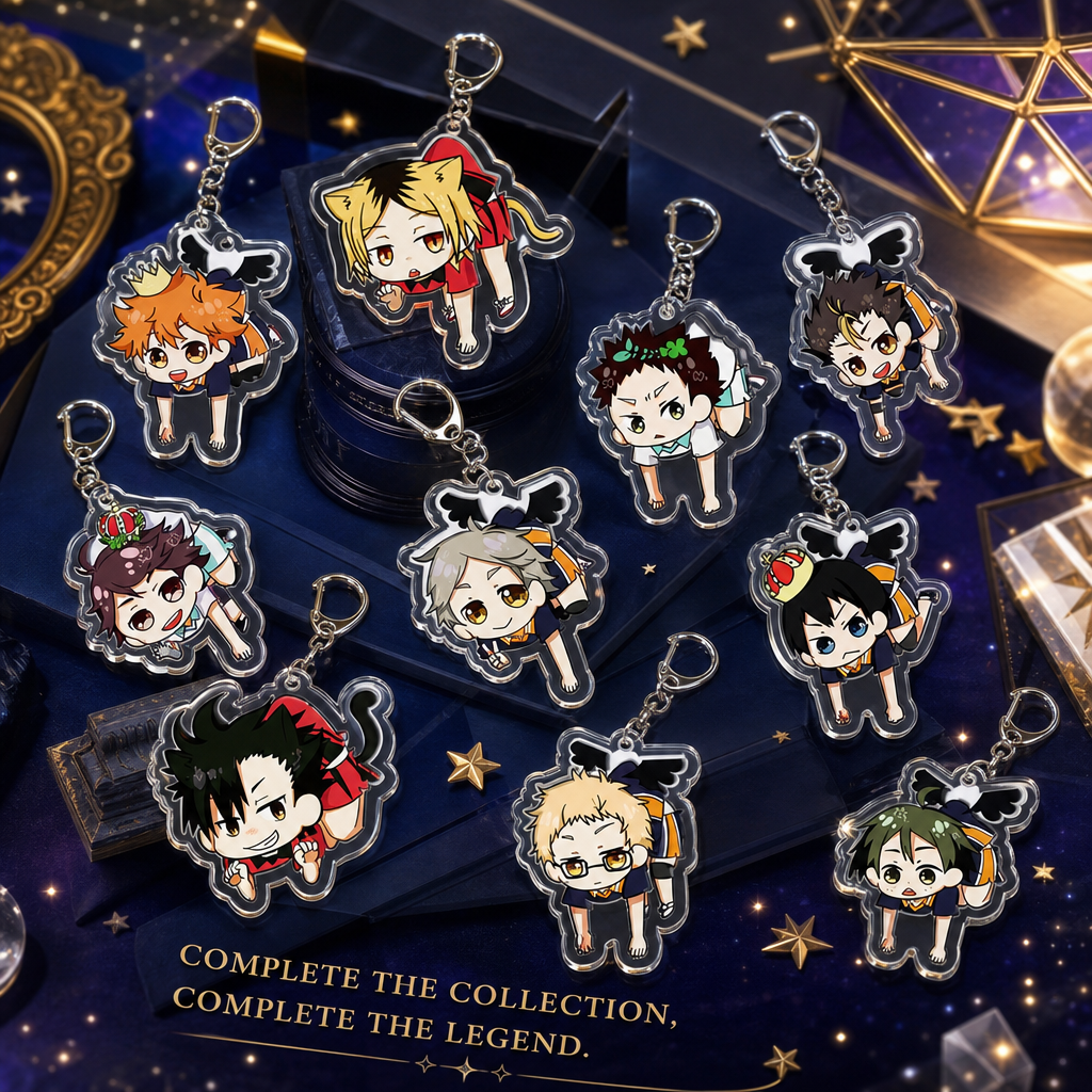 Anime Merchandise Haikyuu - Haikyuu!! Hinata Shoyo Acryl Sleutelhanger Anime