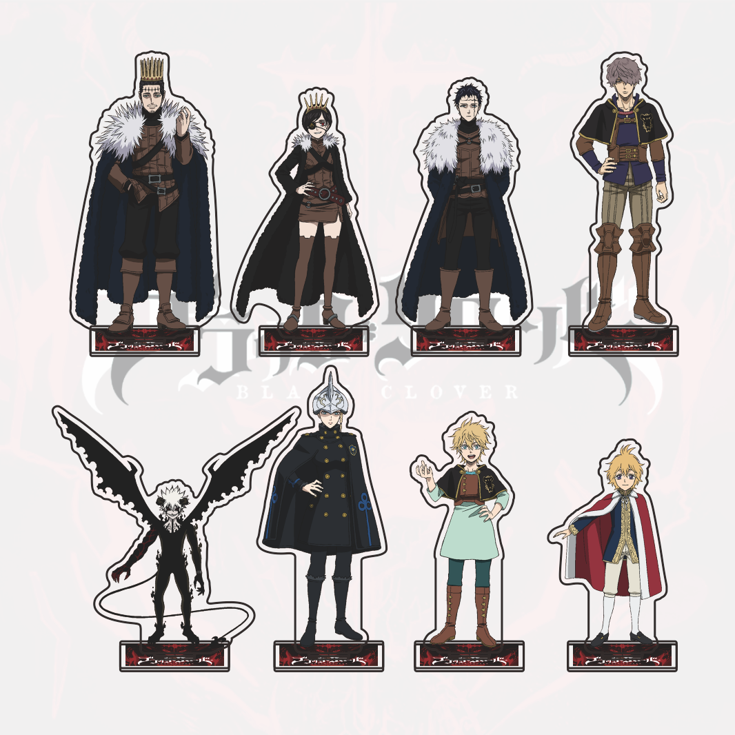 Popular Anime Merchandise - 2026 Nieuwe Black Clover Acryl Figuurstandaard
