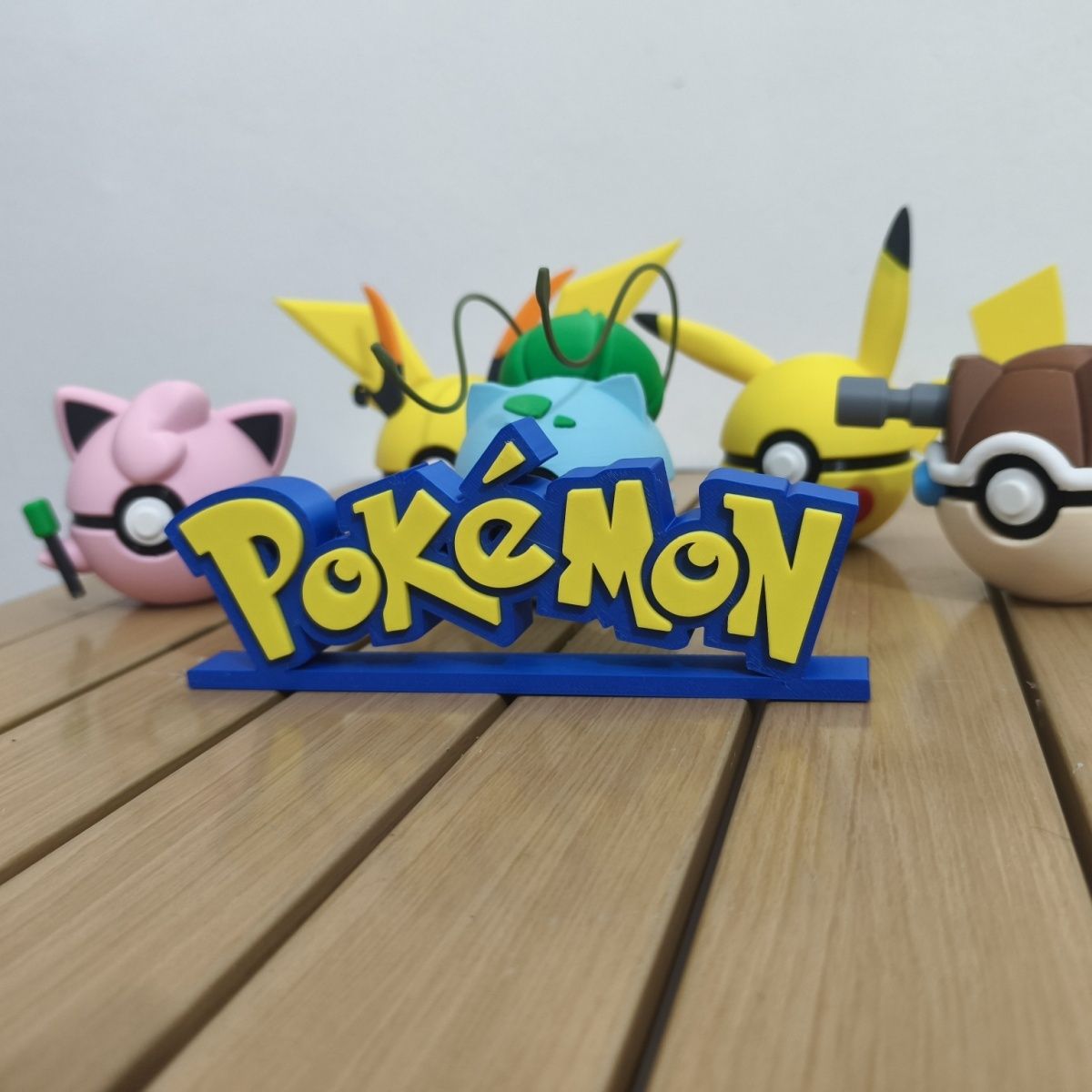 Anime Merchandise Logo - Pokémon standee logo display nieuw model
