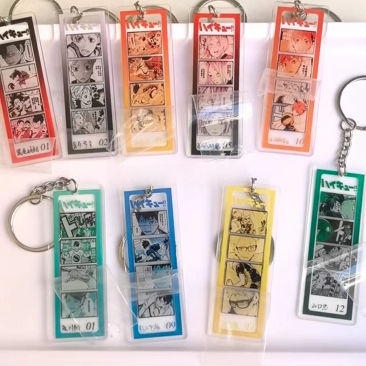 Popular Anime Merchandise - Populaire sleutelhanger van acryl met vier