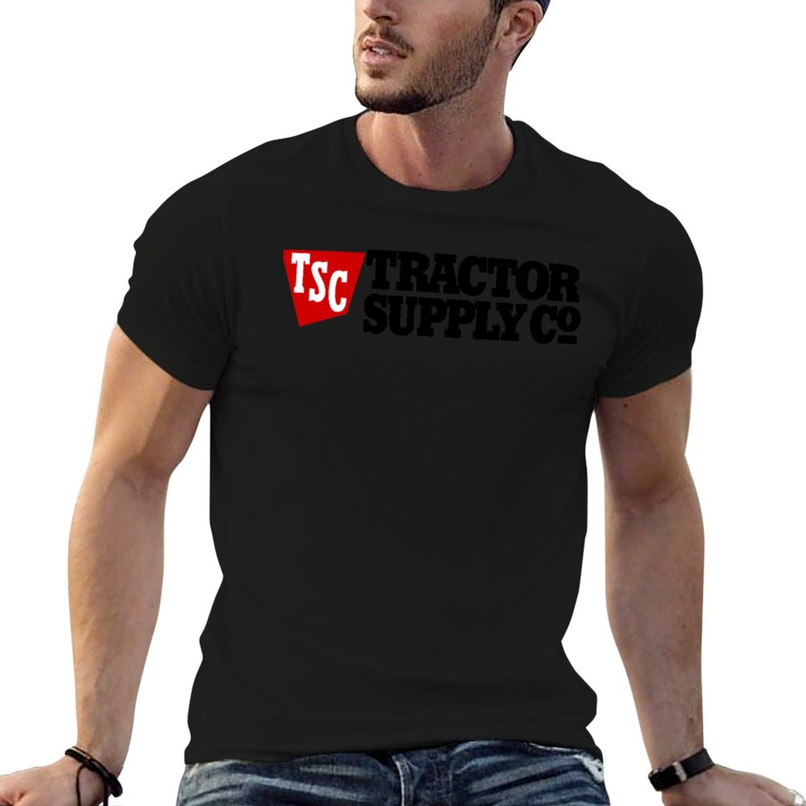Anime Merchandise Logo - Tractor Supply TSC Logo Merchandise T-shirt