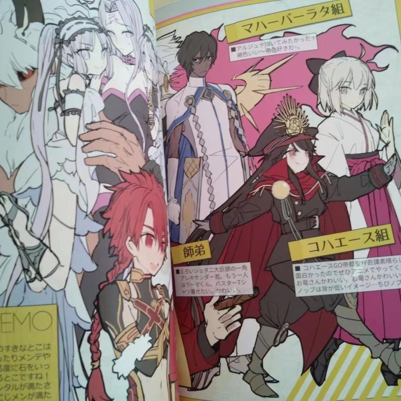 Fate Anime Merchandise - 2 boeken Fate GO MEMO 1