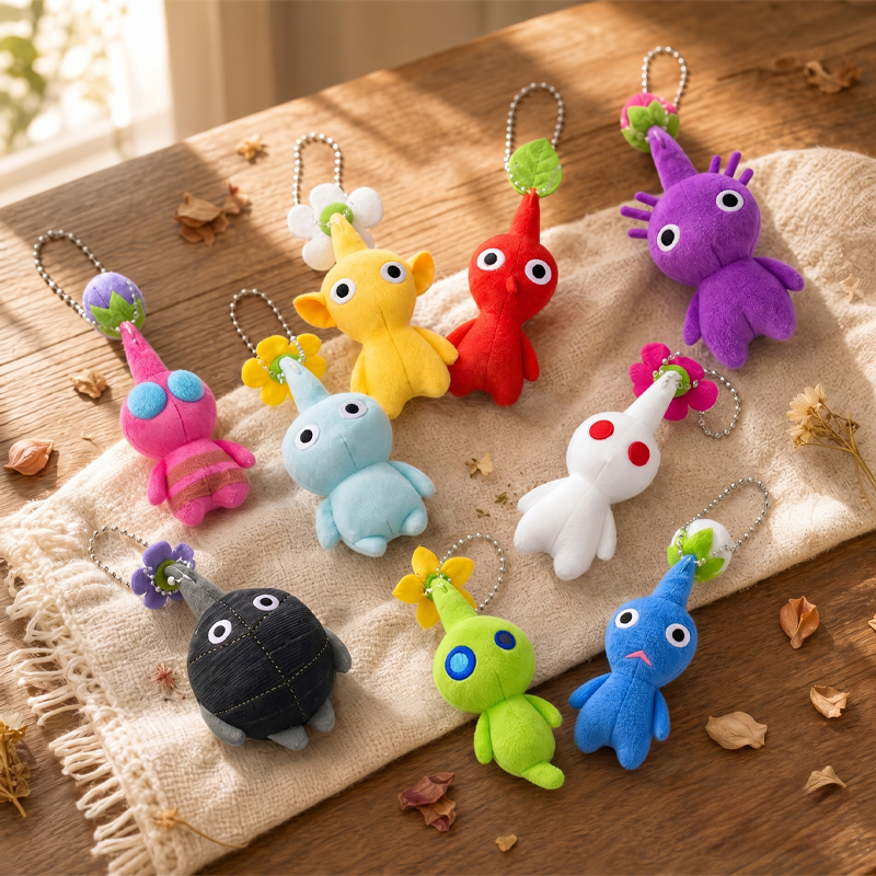 Anime Merchandise Plush Toys - Mini Pikmin-serie Pluche Anime Game Merchandise