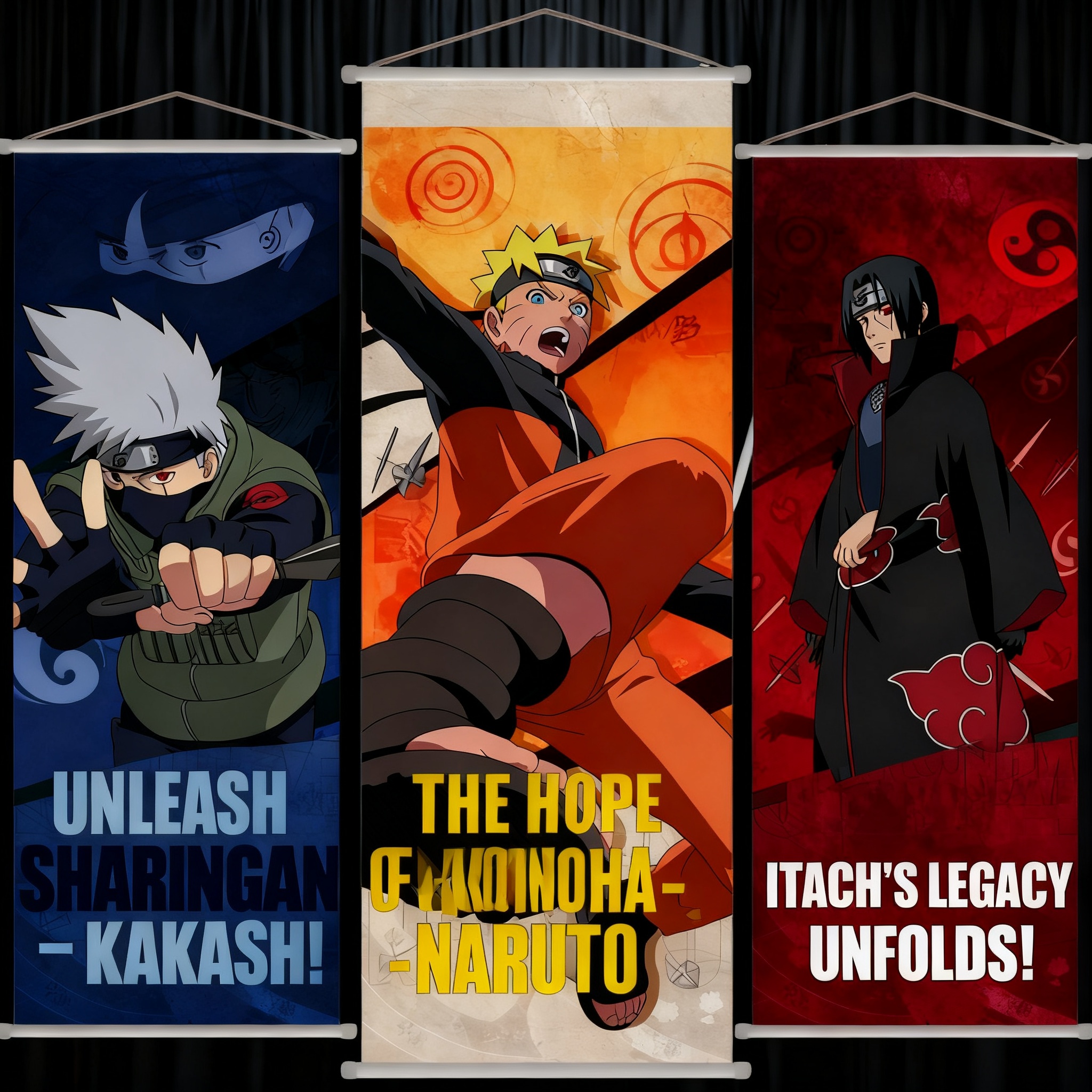 Anime Merchandise Japan - Naruto Anime Uzumaki Lange Rolwandposter Cartoon