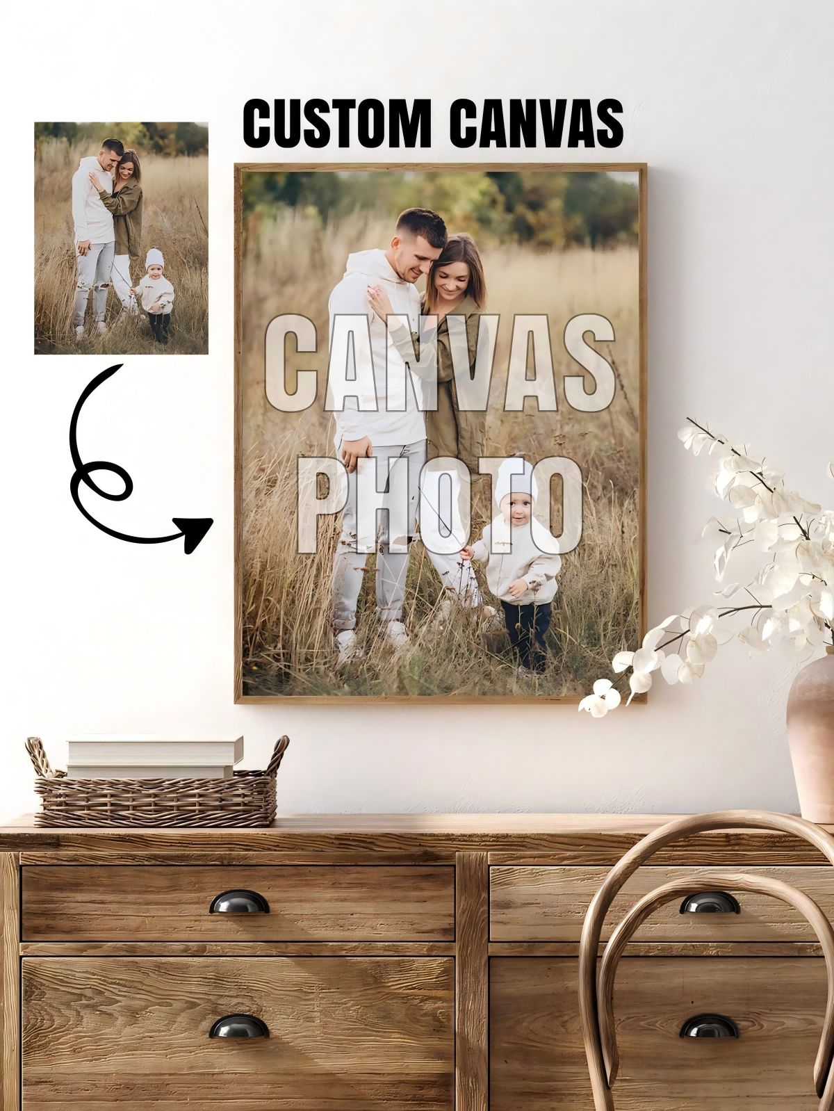 Aanpasbare canvasposter met fr - Art Print Framed recensie en prijs