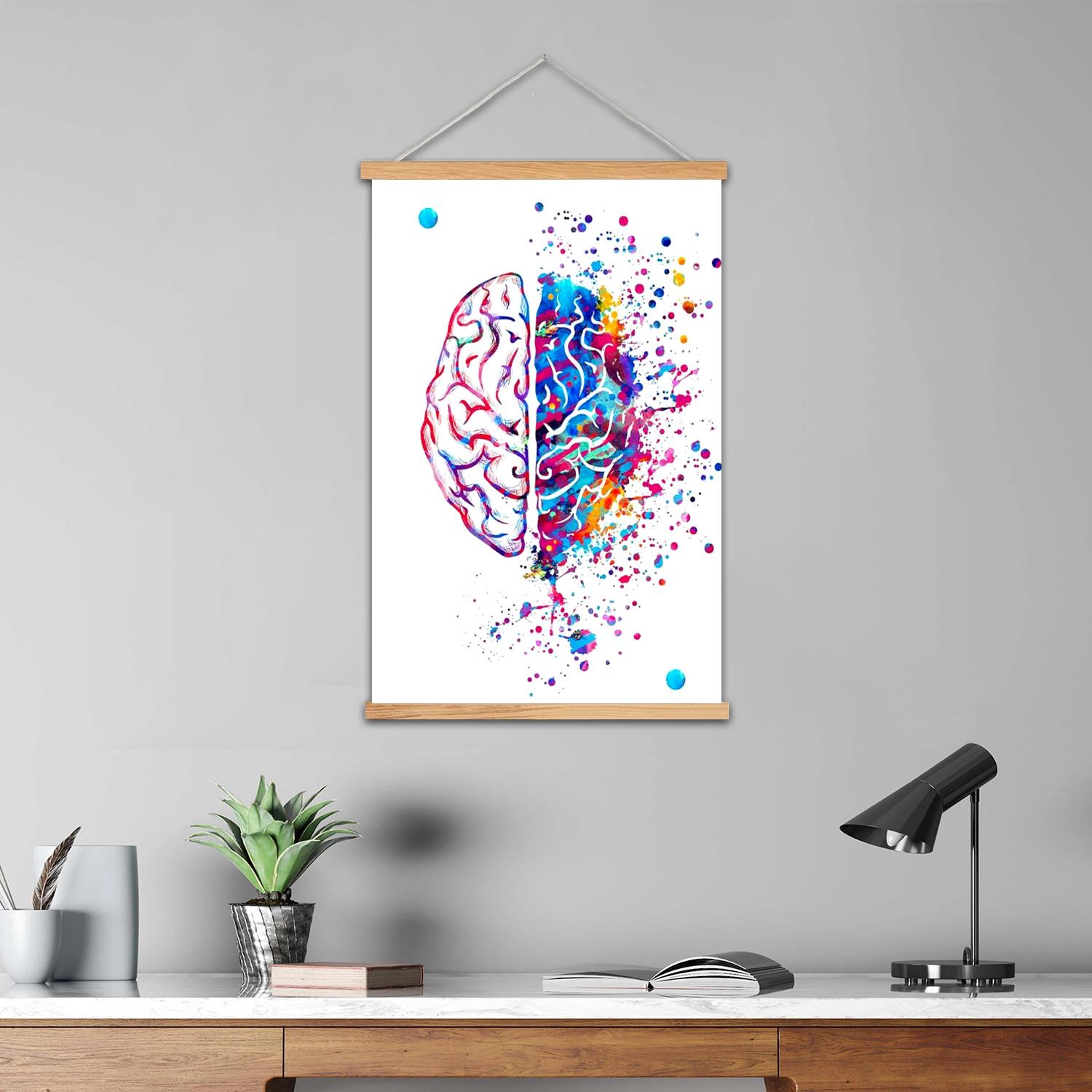 hersenen ingelijste muurschild - Art Print Framed recensie en prijs