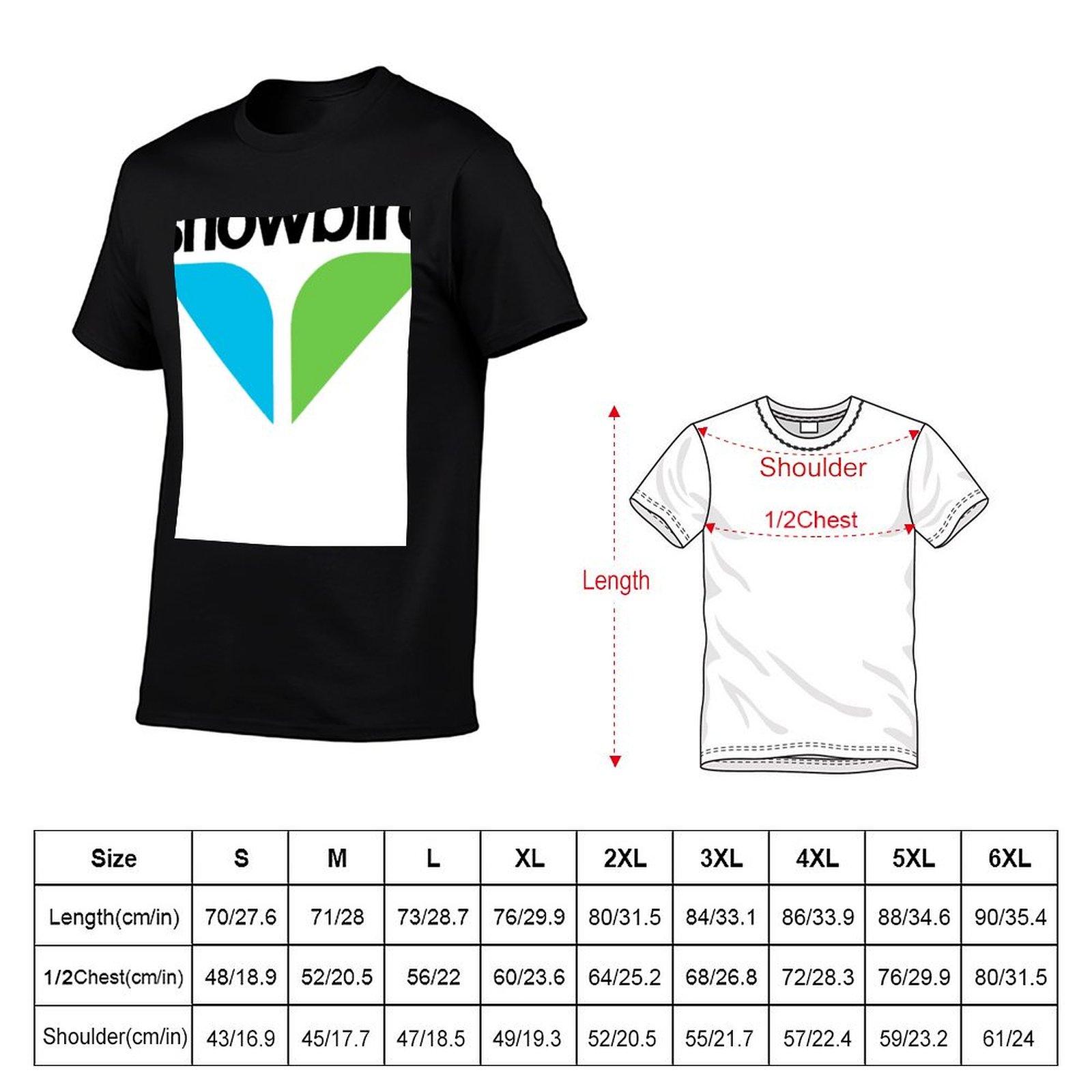 Snowbird Logo Merchandise T-sh - Anime Merchandise Logo recensie en prijs