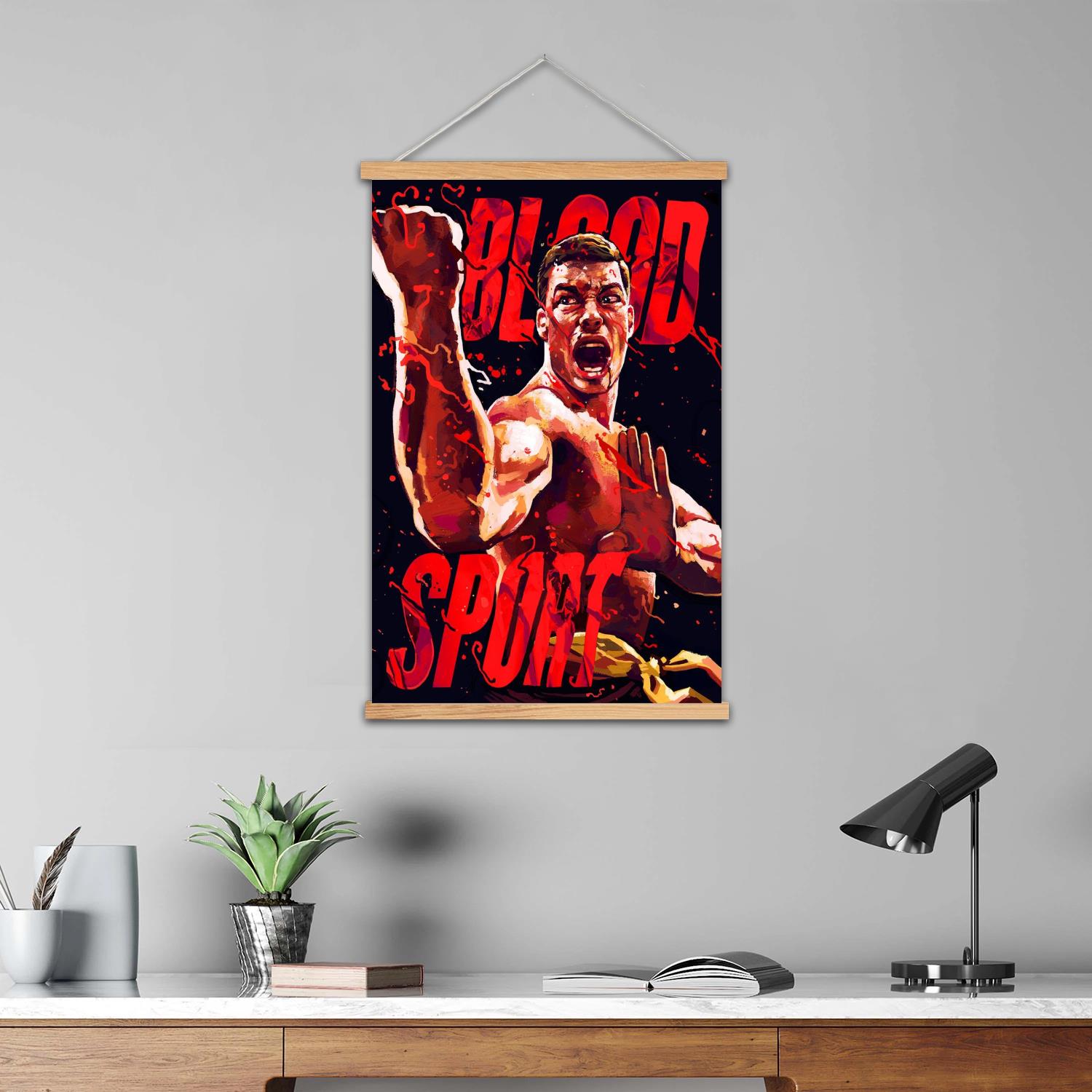 Bloodsport ingelijste muurschi - Art Print Framed recensie en prijs