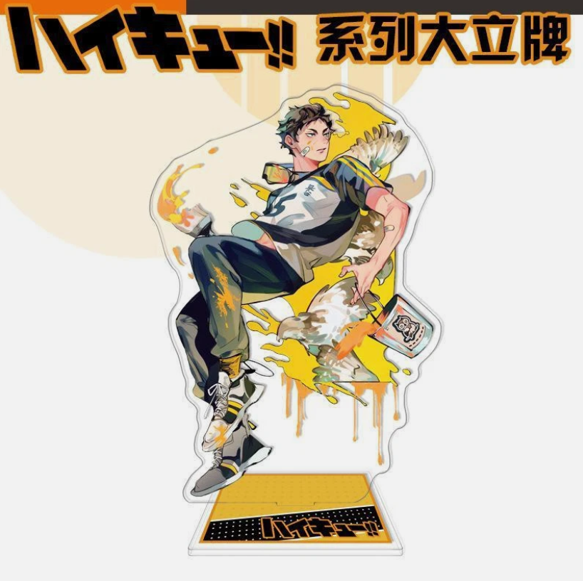 15cm Anime Acrylfiguur voor Ha - Anime Merchandise Haikyuu recensie en prijs
