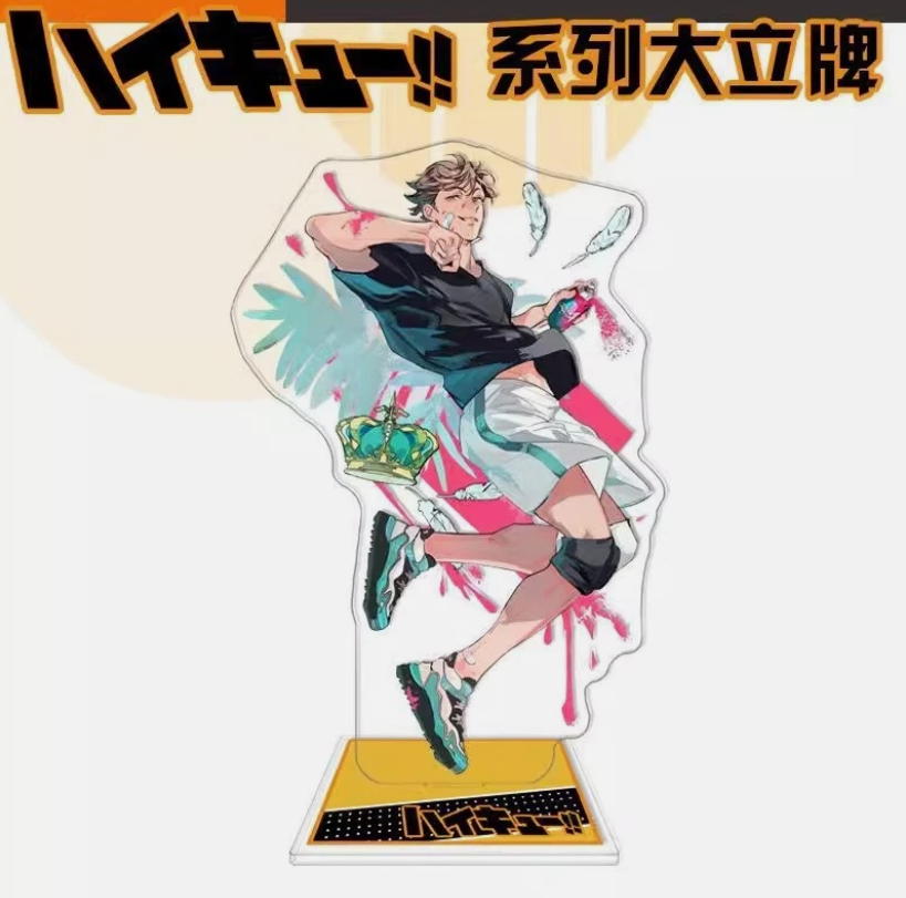 15cm Anime Acrylfiguur voor Ha - Anime Merchandise Haikyuu recensie en prijs