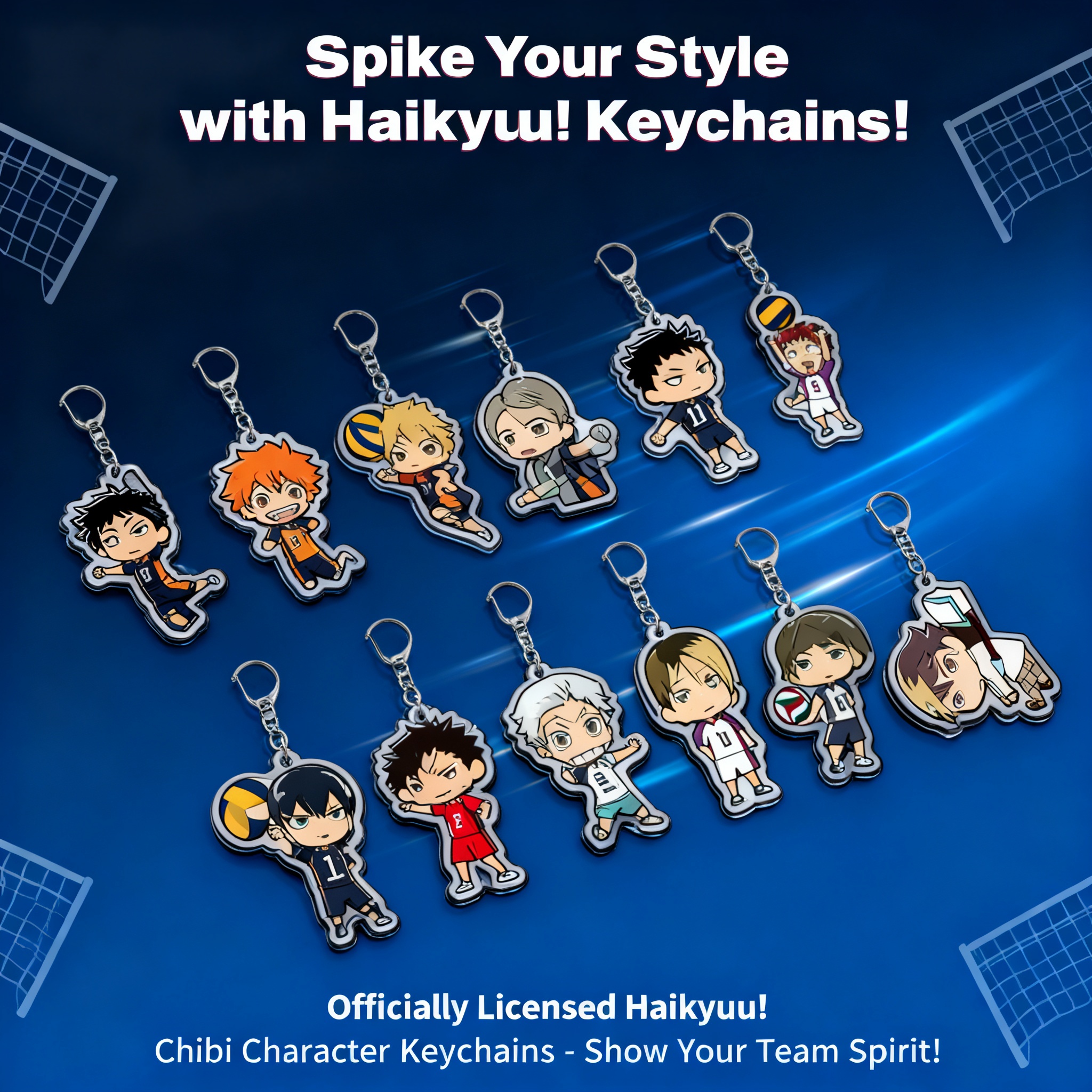 Anime Haikyuu sleutelhanger ac - Anime Merchandise Haikyuu recensie en prijs