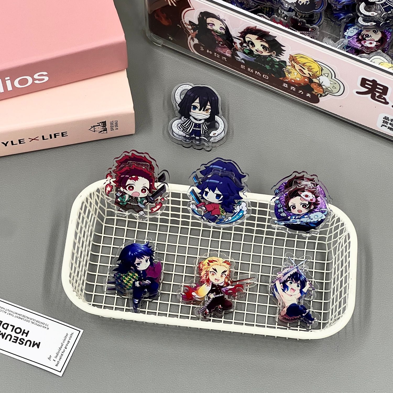 Volledige doos met Demon Slaye - Anime Merchandise Box recensie en prijs