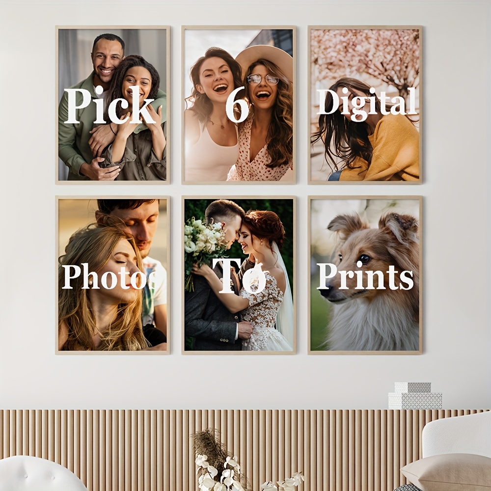 6 stks/set op maat gemaakte ca - Art Print Framed recensie en prijs
